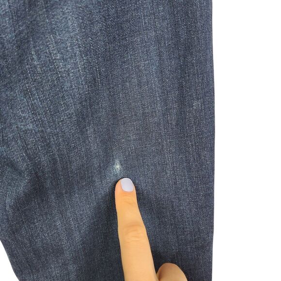 AYR Jeans Womens 27 Blue Skinny Mid Rise Stretch Denim Distressed‎ USA Made - Picture 6 of 14